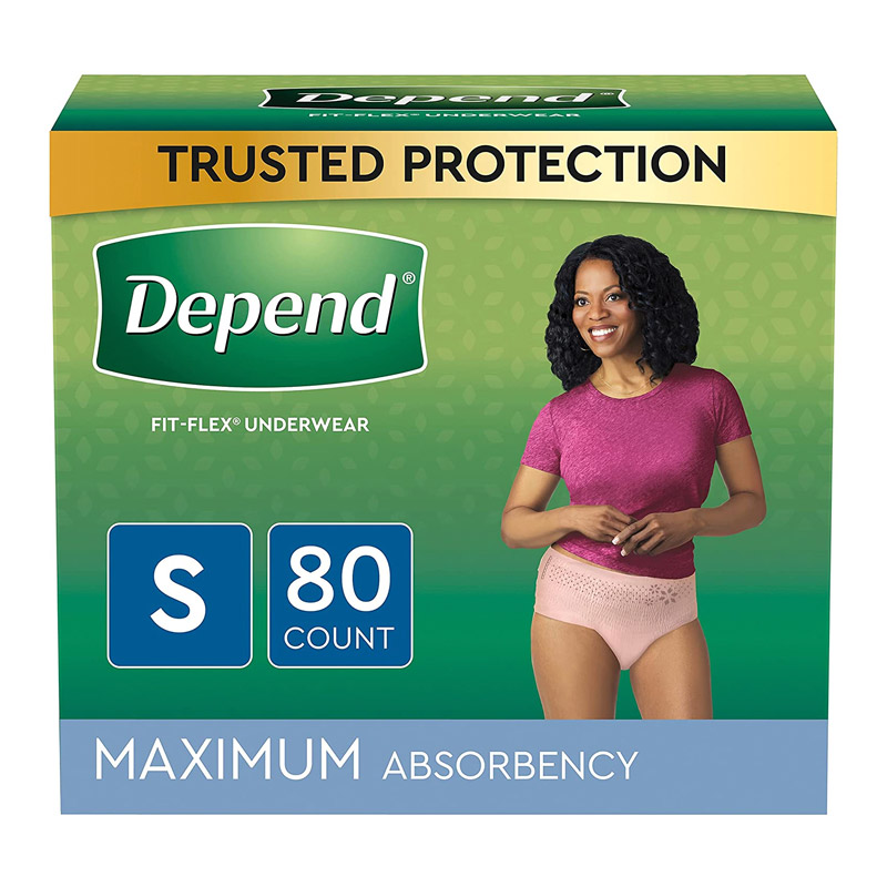 Depend Fit-Flex Adult Incontinence Underwear for Women