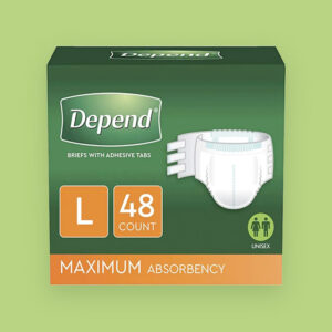 Depend Incontinence Protection with Tabs